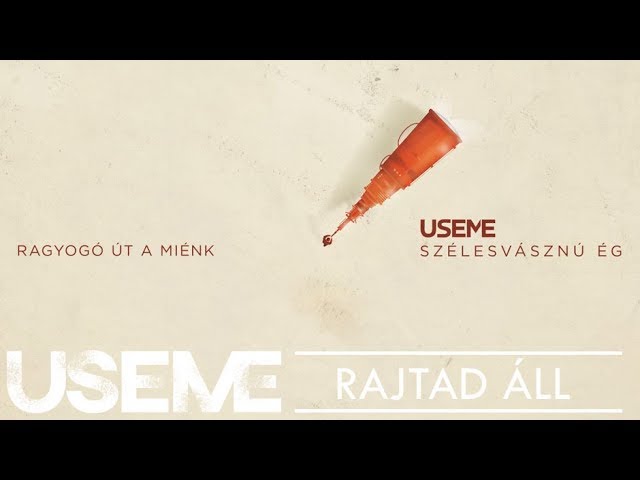 USEME - Rajtad Áll (Official Lyrics Video)