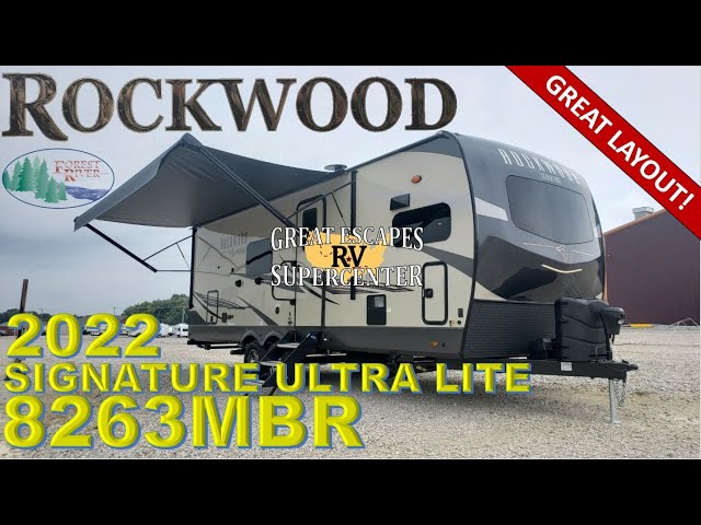 ITS HERE! 2022 ROCKWOOD SIGNATURE ULTRA LITE 8263MBR