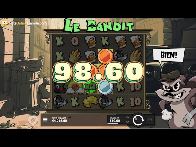 Le Bandit - 25 spins Experience