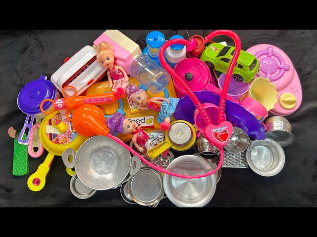 4:14 Minutes Satisfying With Unboxing Hello KittyKitchen Set | Cutee Tiny Mini ASMR kitchen set