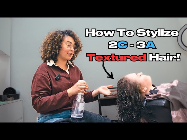 How to Stylize Curly Hair with 2C - 3A Textured Hair!