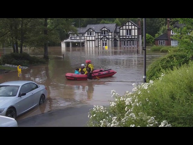 Stockport Floods Bramhall and Hazel Grove 2019