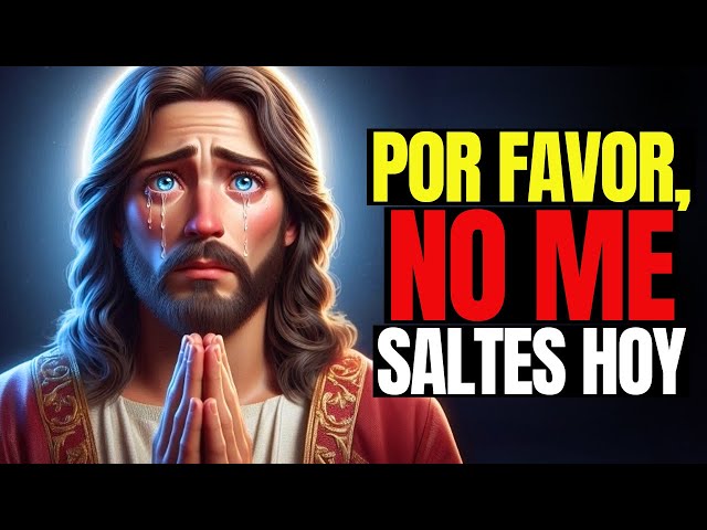 Dios Dice: Por Favor, Hijo, Estoy con las Manos Juntas Rogándote | Mensaje de Dios para Ti Hoy