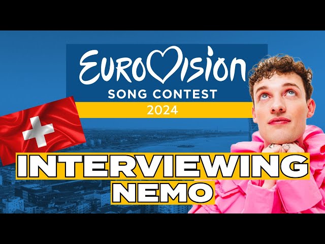 Meet Switzerland's Nemo— Watch "The Code" Singer's INTERVIEW [ENGLISH]