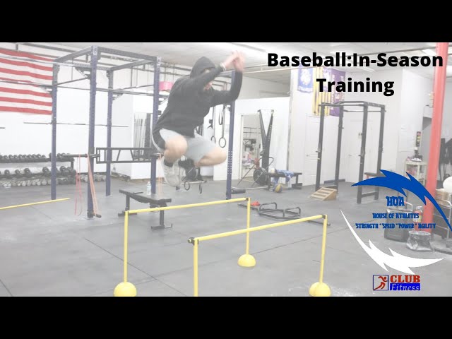 Baseball In Season Training