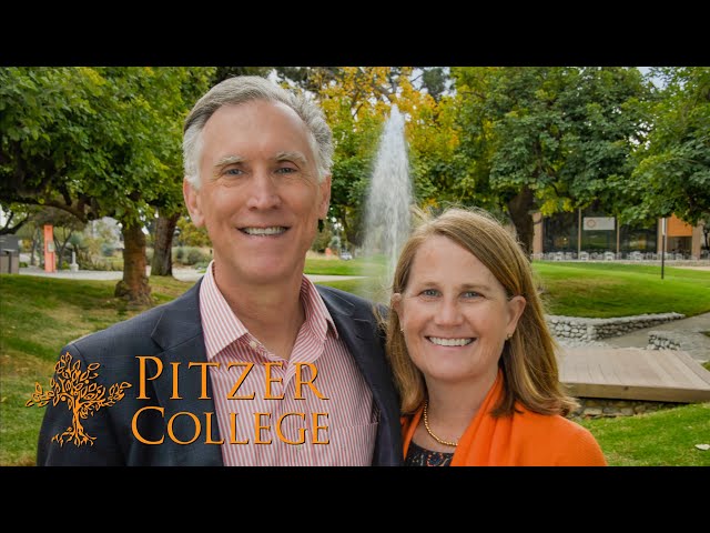 President Strom Thacker and Isabelle Thacker Extend Warm Holiday Wishes from Pitzer College!