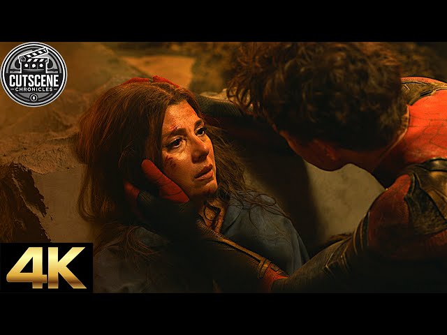 [4K UHD IMAX] Aunt May’s Death Scene CUTSCENE | Spider-Man No Way Home (2021)