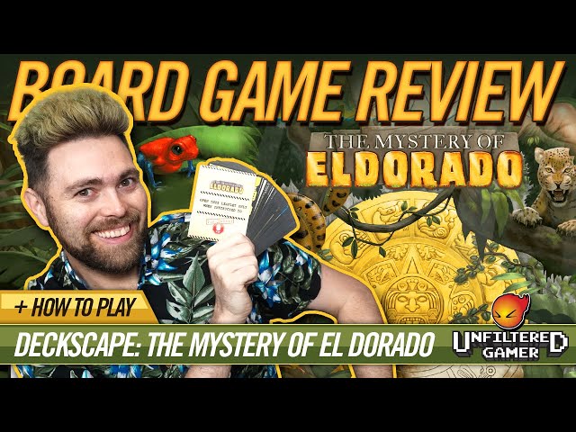 Deckscape: The Mystery of Eldorado Board Game Review and How to Play