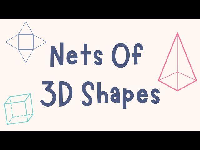 Nets Of 3D Shapes Explained