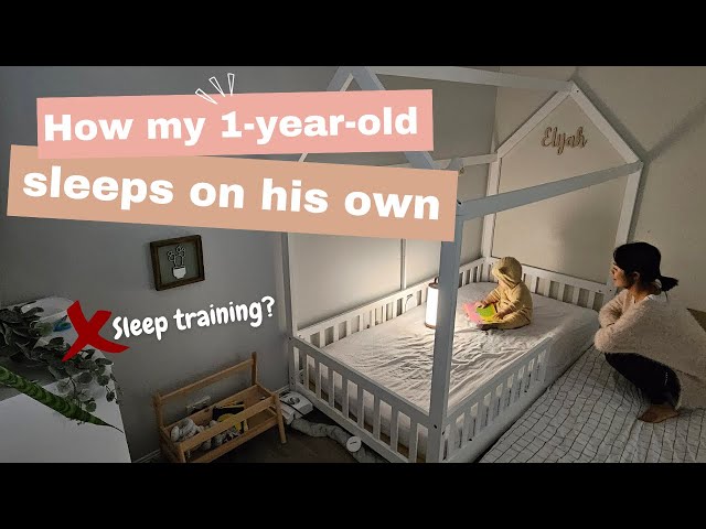 Bedtime Routines for 1 Year Olds | How my toddler sleeps on his own