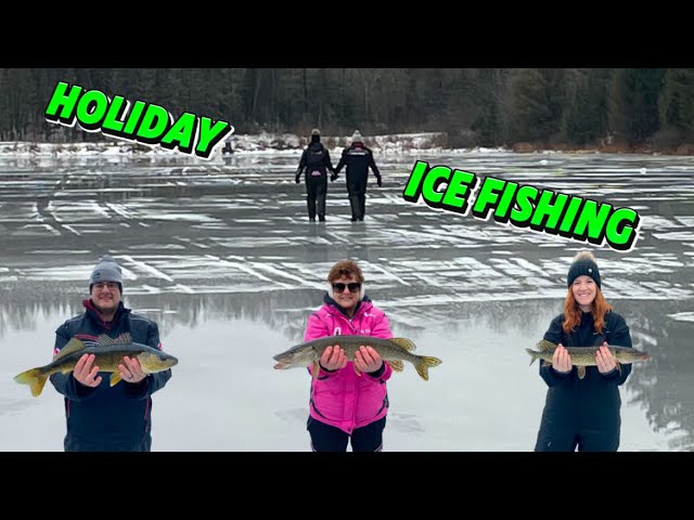 Northern Ontario Holiday Pike (Wet!!!) #icefishing #northernontario #sonnenburgoutdoors