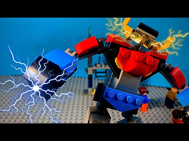 LEGO Stop Motion: An alternative way to build LEGO Creator 31124 Super-Robot