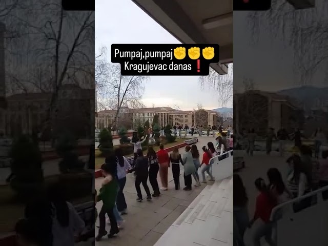 Kragujevac danas veselo uz kolce... doček Studenata spreman ❤️❤️❤️❤️❤️❤️🔥🔥🔥🔥🔥🔥