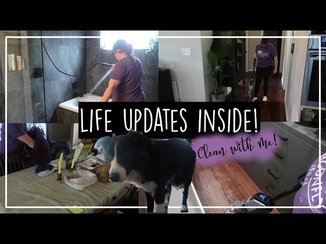 Clean With Me and House Updates