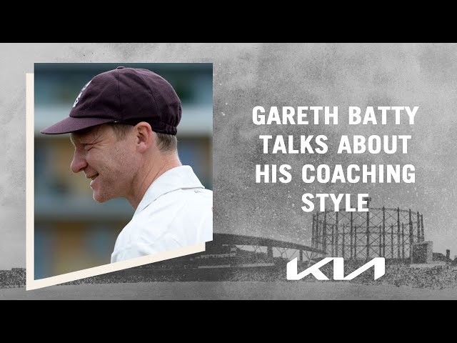 What is Gareth Batty’s management style? | Gareth Batty outlines his approach a Head Coach