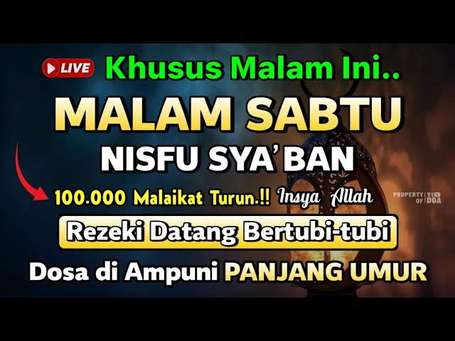 Dzikir Malam Sabtu Mustajab !! InsyaAllah Rezeki Mengalir Deras Datang Tak Terduga, Night Dua