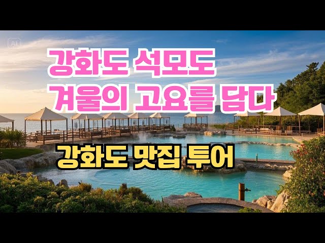 강화도 겨울 여행 VLOG | 석모도 온천부터 전등사 산책까지 ㅣ뜰안에 정원 꽃게장까지 완벽한 코스 | 겨울 속 고요함과 맛을 찾아서