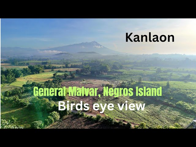 General Malvar | Bird's eye view | Negros Island | Philippines