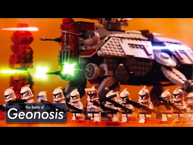 The Battle of Geonosis | Lego Star Wars Stopmotion