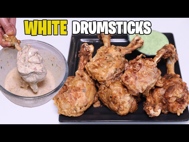 Special Crispy White Drumsticks Recipe By Kitchen With Amna