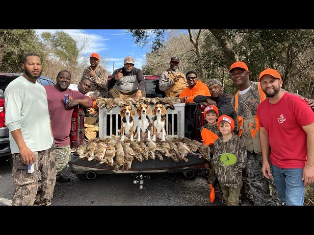 We Shot 40 Swamp Rabbits on a Hunt with Beagles