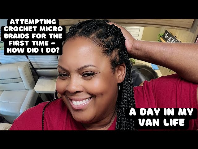 Running Errands | Sneak Peek Christmas 2024 Theme😃 | Crochet Braids | Day in my life #VANLIFE