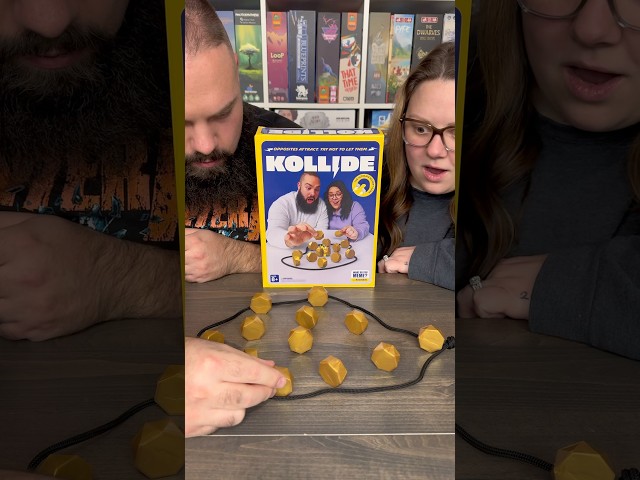 Magnetic Chess?! Come Play Kollide With Us! #boardgames #gamenight #couple #fun