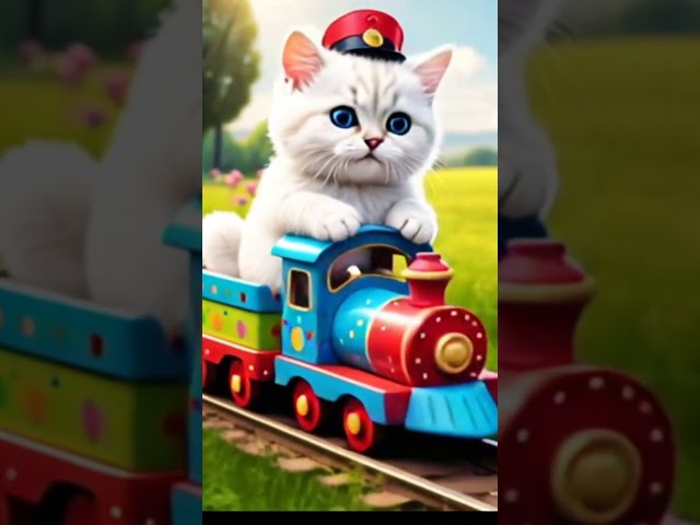 Cute cat driver #trending #cartoon #viralvideo #shorts #stories #cat #catlover #miew