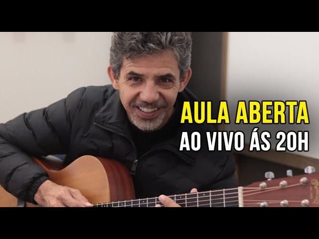 Aula Aberta de Violão - Prof. Sidimar Antunes!