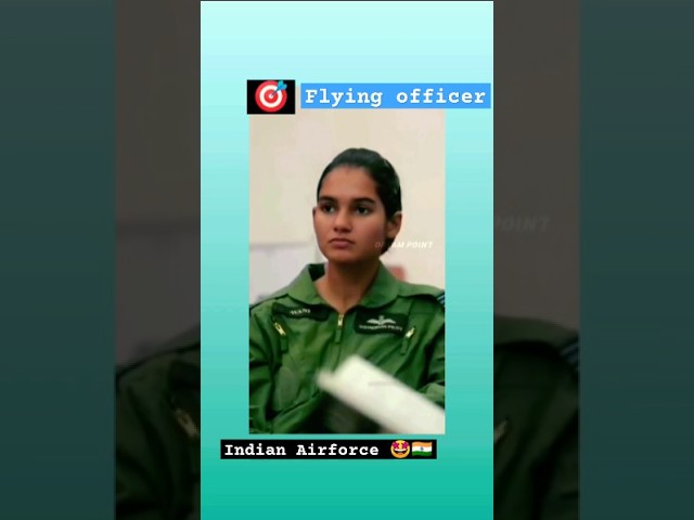 Flying officer Avnichaturvedi#indianarmedforces #nda #cds#afc #shortvideo #trending #defence #study