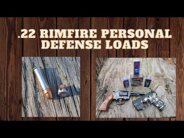 .22 Rimfire Loads for Personal Defense