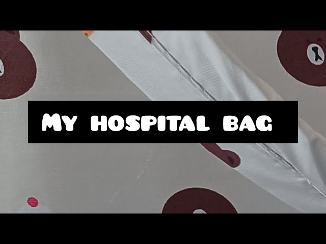 Hospital Bag Checklist for Mom