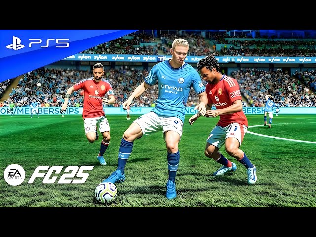 Man City vs Man United 🔥 Who Reigns in the Derby? | EA FC 25 Premier League PS5™ [4K60]"