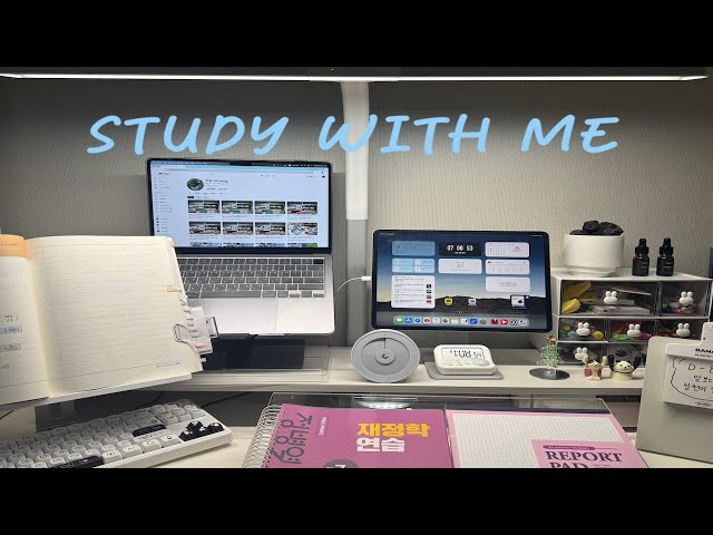 I Live 💡l 2.4 I  Study with me 스터디윗미  l 🍀 - 81 I CTA 세무사 I  세시생  I 장작소리 asmr I