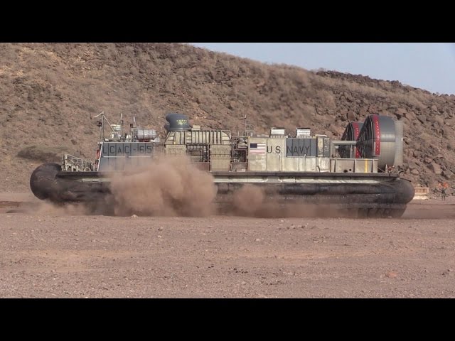 Training on Djibouti Beach