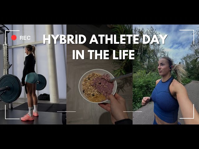 Hybrid Athlete Day In The Life | Marathon Taper