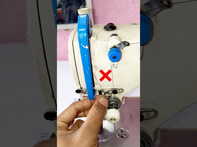 Sewing machine problem solution tips and tricks 🪡🛠️🪛 #shorts #sewing #solution