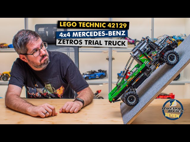 LEGO Technic 42129 4x4 Mercedes-Benz Zetros Trial Truck detailed building review & test