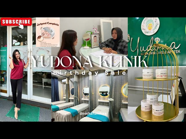 Yudona Klinik JetPeel untuk Kulit Glowing #cara #roshananikea