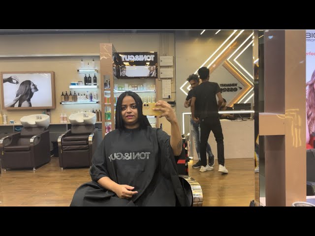 Hair Botox first time Kiya//hair makeover day//Bubble&Sunshine