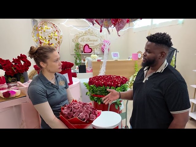 How much you'll pay for a dozen roses, chocolate for Valentine's Day