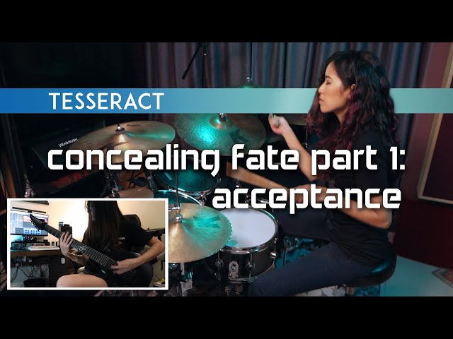 TesseracT - Concealing Fate, Part 1: Acceptance || Mini drum & guitar cover ft. @CORALRIFFS