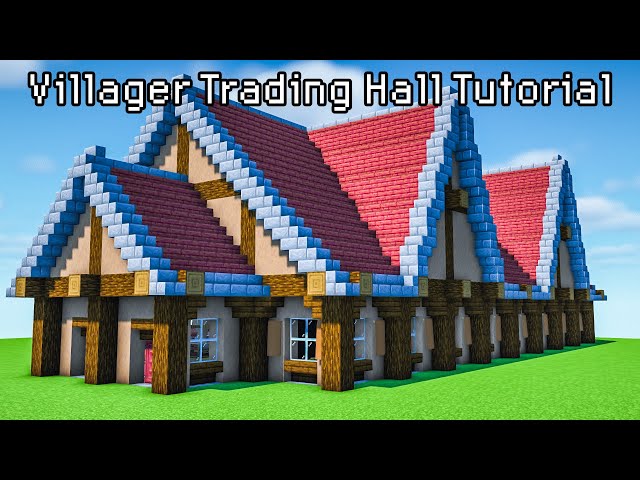 Villager Trading Hall Tutorial!