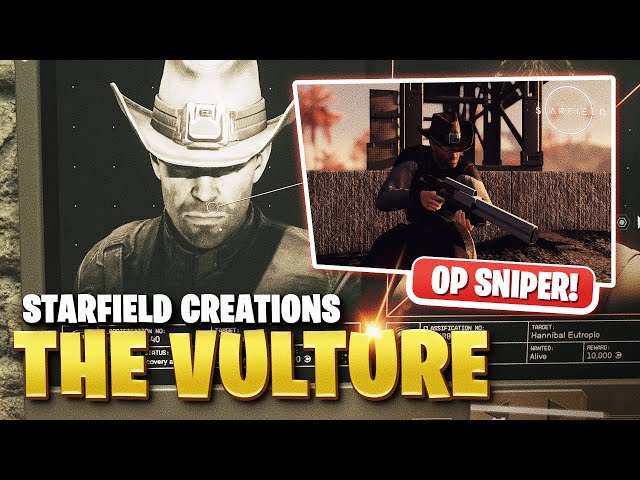 This Starfield Creation Gives You an EPIC Sniper | The Vulture Walkthrough