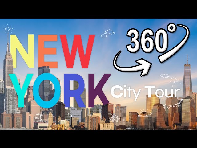 New York City Tour (With Cute Character) | VR 360°