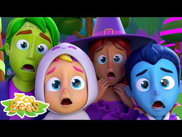 It's Halloween Night | Spooky Nursery Rhymes and Kids Song | Songs For Children with Zoobees