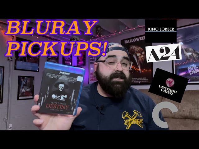 CRITERION, VESTRON, A24, Kino Lorber BOUTIQUE BLURAY PICKUPS | March 2022 ep. 1