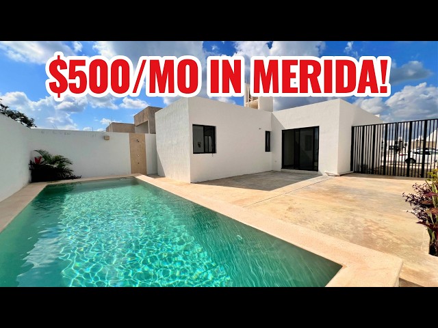 $500/MO w/ Pool - How to Find Affordable Homes and Retire Well in Mexico (Merida)