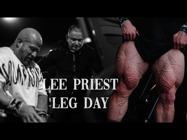 LEE PRIEST LEG DAY @RealLeePriest #legdayworkout #legdayworkout #bodybuilding #leepriest