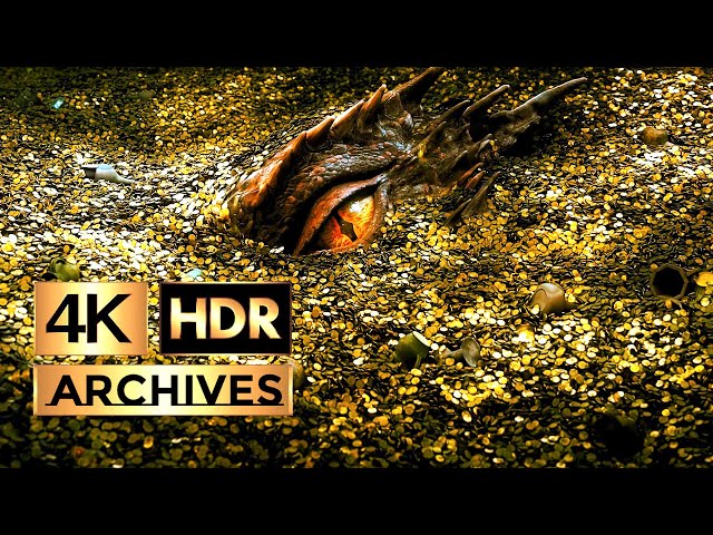 The Hobbit - The Desolation of Smaug ● Part 1 of 3 ● The Hobbit And The Dragon [ HDR - 4K - 5.1 ]